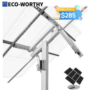 ECO-WORTHY Solar Panel Dual Axis Tracking System w/ Controller $285 + Free Shipping