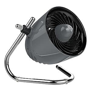 White Vornado Pivot personal air circulator fan with 6-inch diameter and adjustable pivoting base.