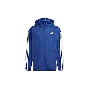 adidas Men's Essentials 3-Stripes Windbreaker Jacket (3 Colors, Limited Sizes) $13 + Free Shipping w/ Amazon Prime