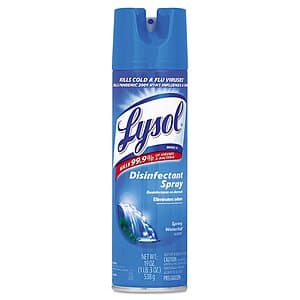 19-Oz Lysol Disinfectant Spray (Spring Waterfall) $4.75 w/ Subscribe & Save