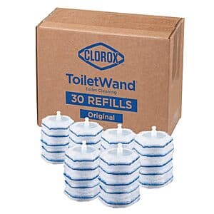 30-Count Clorox ToiletWand Disposable Disinfecting Wand Head Refills $15.20 w/ Subscribe & Save