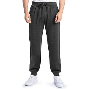 Fruit of the Loom Mens Eversoft Fleece Joggers w/ Pockets (3 Colors) $7.45