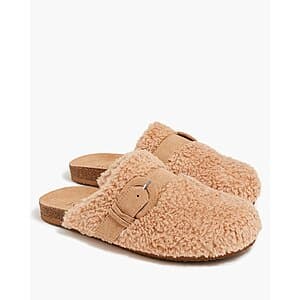 J.Crew Factory Women's Buckle Clog Slippers (2 Colors) $16.50 + Free Shipping