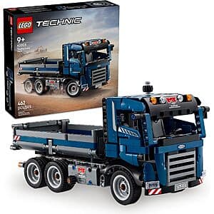 462-Pc LEGO Technic Tipping Dump Truck Building Set $30