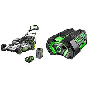 EGO Power+ 800 21" 56V Self-Propelled Mower + 7.5 Ah & 5 Ah Battery Kit $639 + Free Pickup