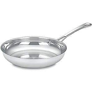 10" Cuisinart Contour Stainless Steel Open Skillet (422-24) $36.95 + Free Shipping