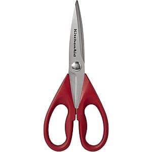 8.7" KitchenAid All Purpose Kitchen Shears w/ Soft Grip Handle & Sheath (Red) $8