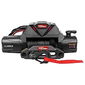 Hyper Tough 12,000 lb Electric HD Truck Winch w/ 82' Synthetic Rope $207.90 + Free Shipping