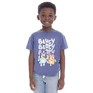 Bluey Toddler Short Sleeve Crewneck Tee $2