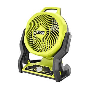 (Factory Blemished) Ryobi One+ 18V 7.5" Hybrid Whisper Series Fan (Tool Only) $27.50 + Free Shipping