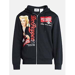 Dr Pepper Men's Zip Hoodie (Size S-5XL) from $6.95