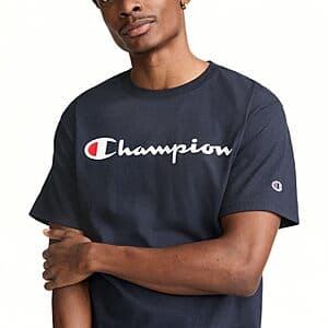 Champion Men's Heritage Short Sleeve Tee (Limited Colors & Sizes) $8.75