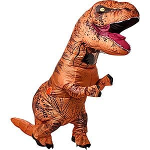 Rubies T-rex Jurassic World Inflatable Dinosaur Costume $26.10