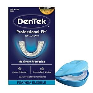 Select Amazon Accts: DenTek Professional-Fit Dental Teeth Grinding Mouth Guard $8.70 w/ S&S