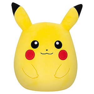 10" Squishmallows Pokemon Pikachu Ultra Soft Stuffed Plush Toy $14.95
