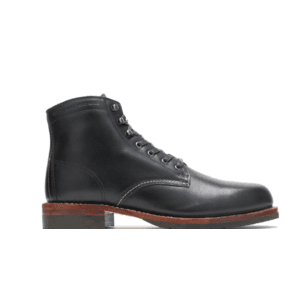 Wolverine Men's 1000 Mile Plain-Toe Boots in brown leather.