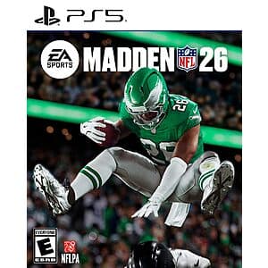 EA SPORTS Madden NFL 26: Nintendo Switch 2 or Xbox Series X $30, PS5 $28