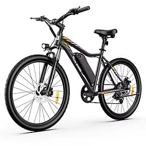 24.8" 5TH WHEEL AB17 500W 13Ah Electric Bike (up to 23mph / 25 miles) $247.40 + Free Shipping