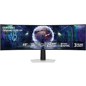 49" Samsung Odyssey G9 G93SD DQHD 240Hz Curved Gaming Monitor $1000 + Free Pickup