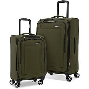 2-Pc Samsonite Saire LTE Softside Luggage w/ Spinner Wheels (Carry-on/Medium) $130 & More + Free S&H w/ Amazon Prime
