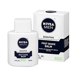 3.3oz. Men's Nivea Post Shave Balm Bottle (Sensitive) $4 + Free S&H w/ Amazon Prime