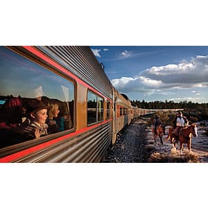 Grand Canyon Railway & Hotel Package: Select Dates Kids Ride & Stay Free + 25% Off Adults (Travel thru Sep 30, 2026)