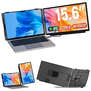 Prime Members: 15.6" FLYTOCCA FHD IPS Laptop Screen Extender $66 + Free S&H