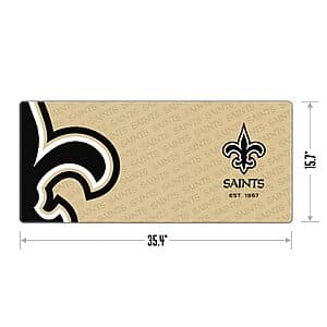 YouTheFan NFL Logo Series Deskpad (New Orleans Saints) $11.10