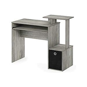 39.4" Furinno Econ Computer Desk w/ Keyboard Tray (French Oak) $30 + Free S&H w/ Amazon Prime
