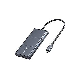 Anker 6-in-1 USB-C Hub w/ up to 85W Passthrough $12.50