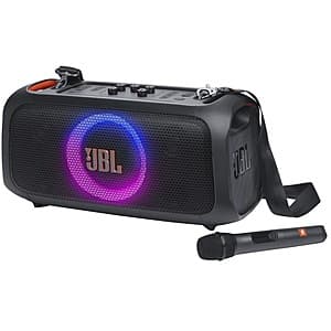 Refurbished: JBL PartyBox On-the-Go Essential Portable Party Speaker w/ Mic $129.45 + Free Shipping