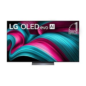 LG Partner: 77" LG C5 OLED evo AI 4K 120Hz Smart TV $1500 + Free S&H