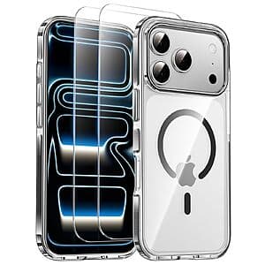 SmartDevil: MagSafe Case (2 Colors) + 2-Pack iPhone 17/16 Screen Protectors from $4.30