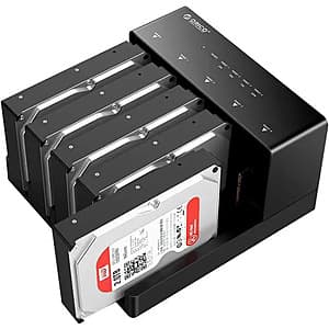 5-Bay ORICO USB 3.0 Hard Drive Docking Station with Offline Cloning $61 + Free Shipping