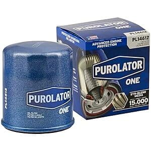 Purolator One Oil Filter (PL14612) $2.75