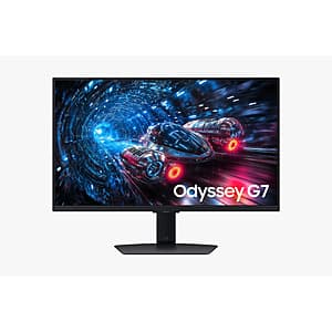 Samsung EPP: 27" Odyssey G70F 4K 180Hz / FHD 360Hz Dual Mode IPS Monitor $200 + Free S&H