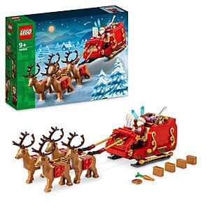 343-Piece LEGO Santa's Sleigh Building Kit (40499) $24