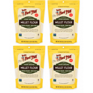 4-Pk 20-Oz Bob's Red Mill Stone Ground Whole Grain Millet Flour $10.20 w/ S&S