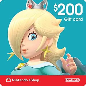 $200 Nintendo eShop eGift Card (Email Delivery) $173.50