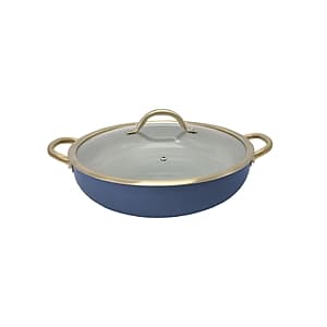 13" Sedona Kitchen Ceramic Everyday Pan w/ Lid (Denim) $21 & More + Free Store Pickup
