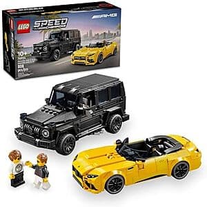 808-pc LEGO Speed Champions Mercedes-AMG G 63 & SL 63 Building Set (76924) $31.50