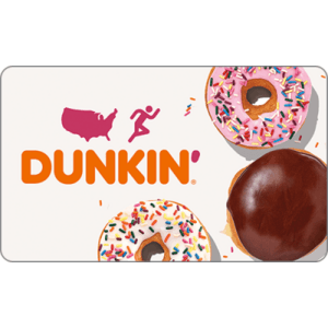 $25 Dunkin' Donuts eGC + $5 Dunkin' Donuts Bonus eGC $25 (Email Delivery)