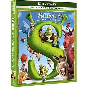 Shrek 4-Movie Collection (4K UHD + Digital) $27.95
