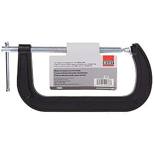 BESSEY CM80 Drop Forged, C-Clamp, 8 In.,Black $4.58 @ Amazon