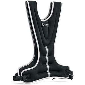 8-Lb TONE Fitness Weighted Vest w/ Adjustable Fit and Reflective Strips $4.25