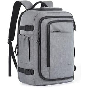 Light Flight TSA Friendly Carry-On Travel Backpack (Fits up to 17.3" Laptops) $16