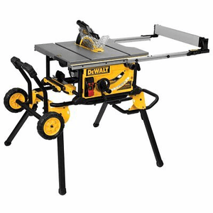 DeWALT 10" Jobsite Table Saw w/ 32.5" Rip + Rolling Stand $419.30 + Free Shipping