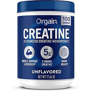 Select Accounts: 17.64-Oz Orgain Creatine Monohydrate Micronized Powder (Unflavored) $8.55 w/ Subscribe & Save