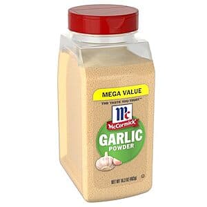 16.3-Oz McCormick Garlic Powder Seasoning $7.75 w/ S&S