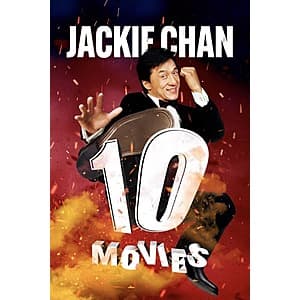 10-Movie Jackie Chan Collection (Digital 4K UHD/HD) $13